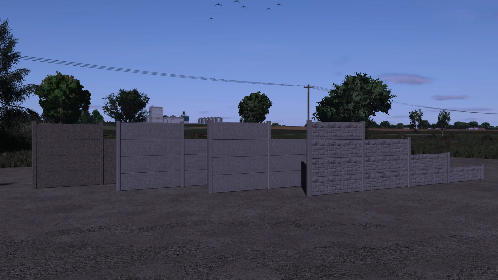 Concrete Fence Pack (Prefab*) 1.0
