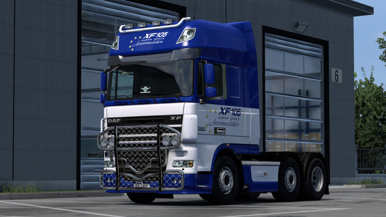 DAF XF 105 Accommodation skin
