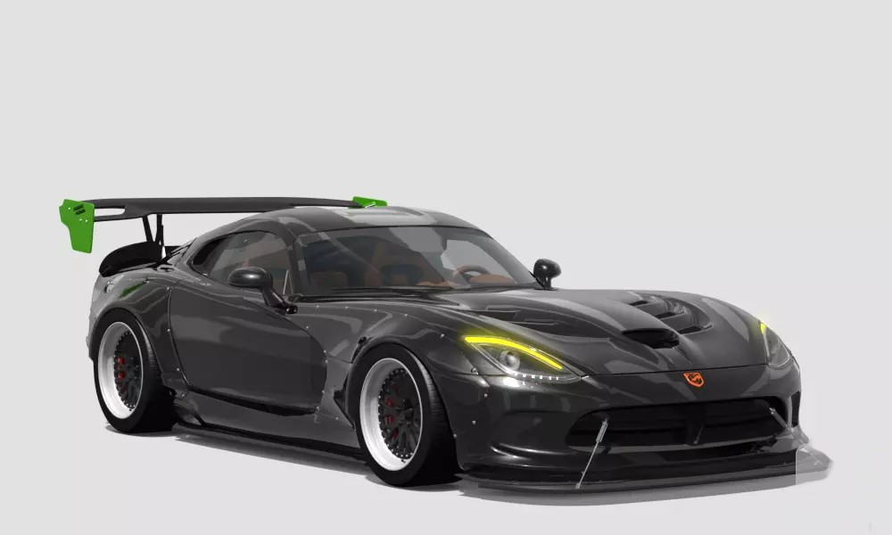 Dodge Viper GTC tuned '17 Widebody
