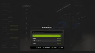 Vehicle Presets 1.0.2.1