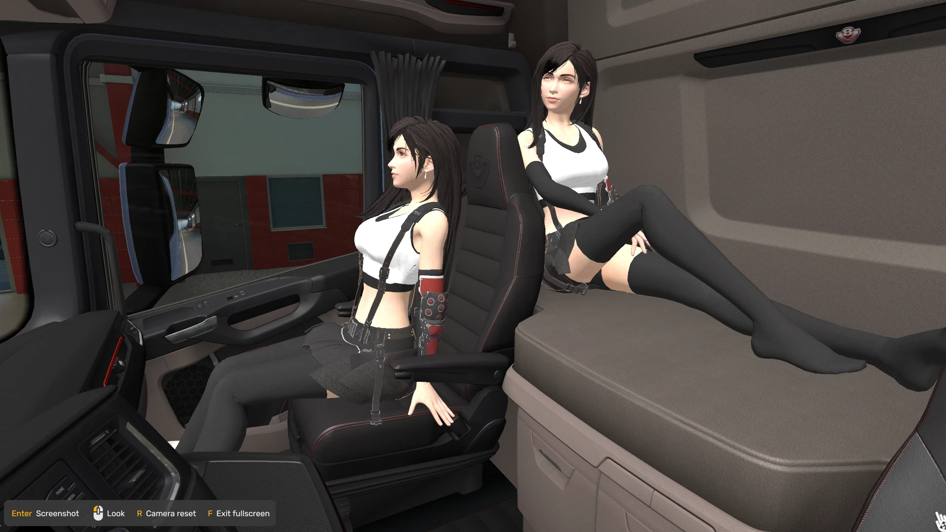 Tifa Lockhart Co-Driver v1.0 thumbnail 6