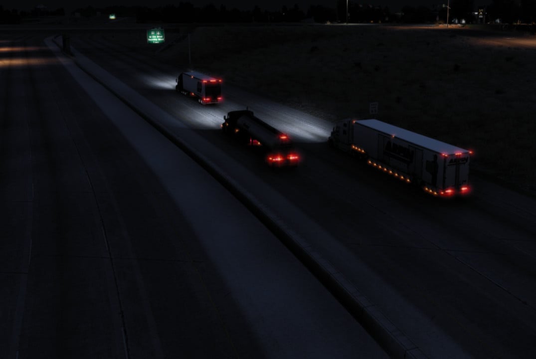 Better Flares Addon for Painted Trucks Traffic Pack
