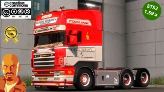 SCANIA 164G 580 P. BJARNE ANDERSEN v2.0 ETS2 1.58-1.59.x 2.0 thumbnail 2
