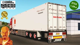 LAMBERET TRAILER P. BJARNE ANDERSEN v2.0 ETS2 1.58-1.59.x 2.0 thumbnail 2