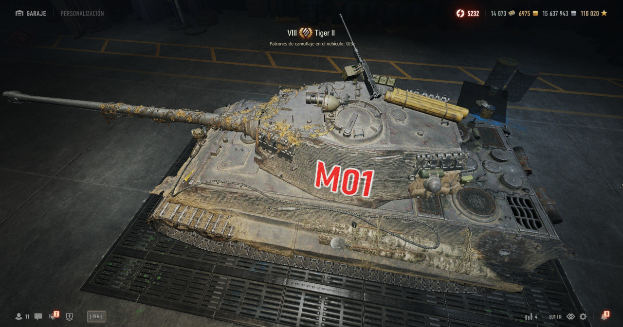 Skin 3D_Kampfgruppe Schneide_For the TIGER II