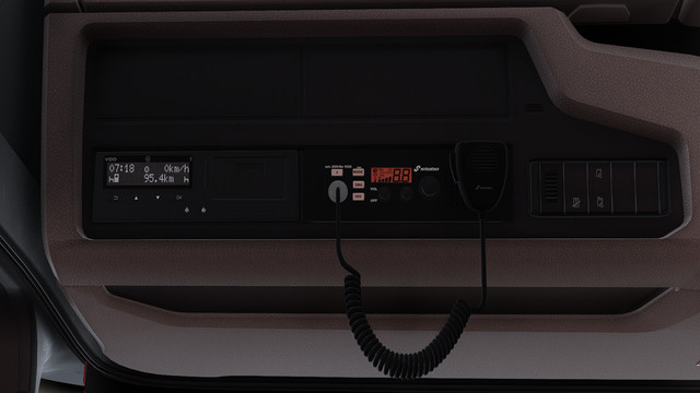 Tachograph And CB Radio