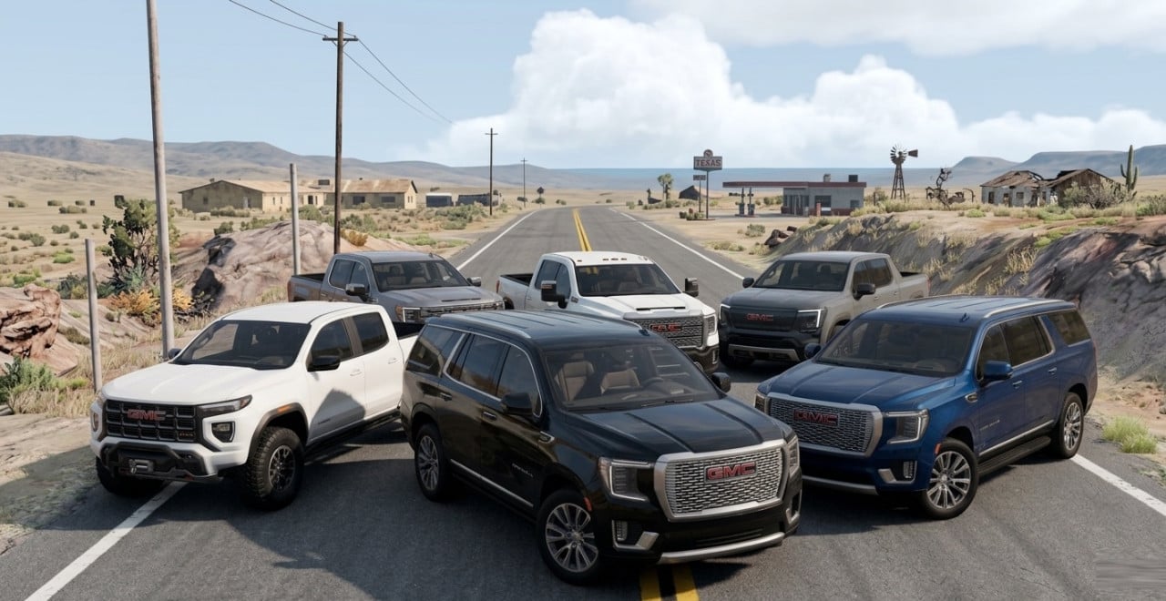 US GMC Pack Truck Pack BeamNG