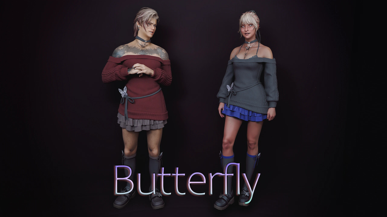Butterfly M F Outfit
