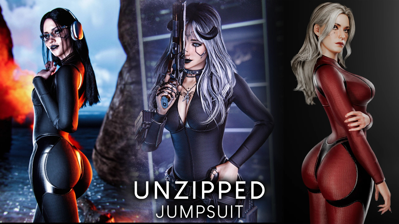 Unzipped Jumpsuit - Archive XL