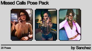 Sanchez's Missed Calls Pose Pack - FemV