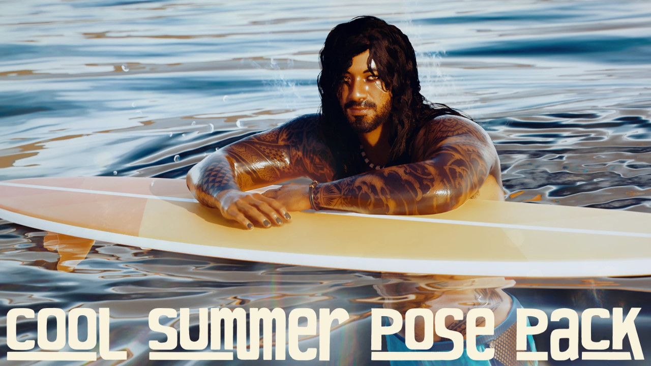 Cool Summer Pose Pack - F M MB