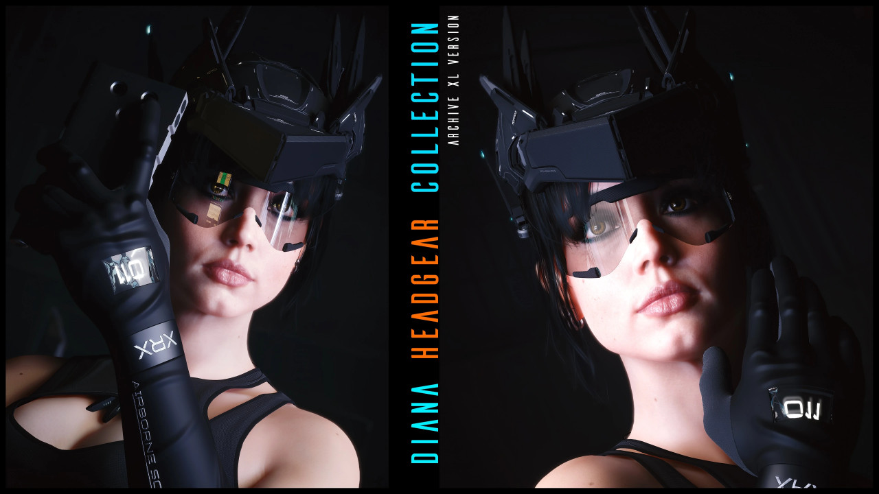 Diana Headgear Collection Modular Archive XL