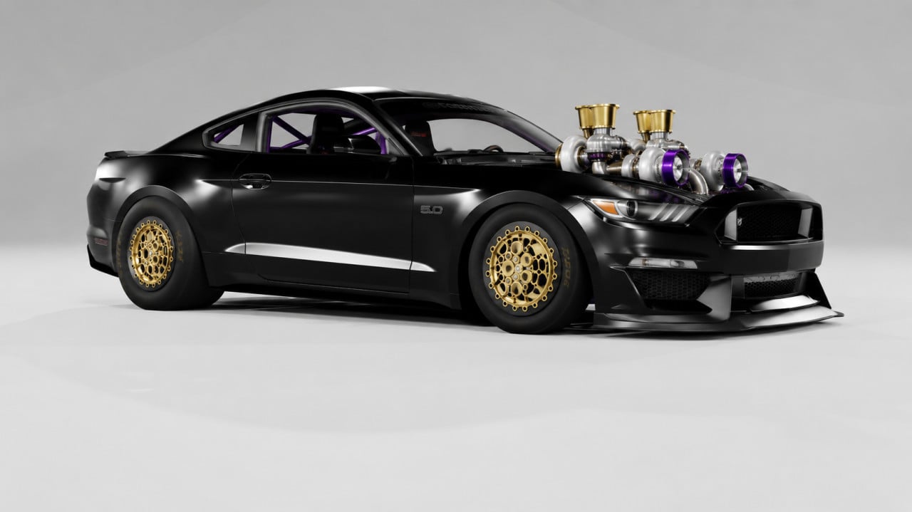 Mustang Cuadruples Turbos - CROCK