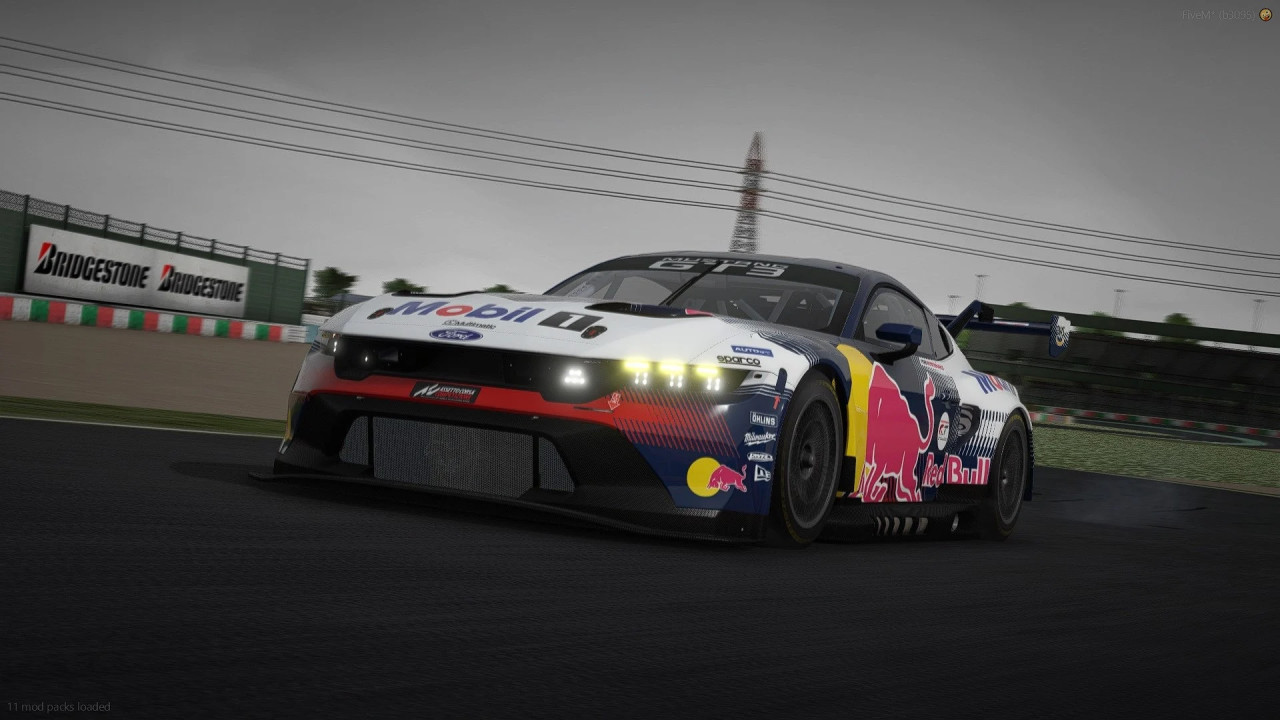 Ford Mustang GT3 Redbull 2025