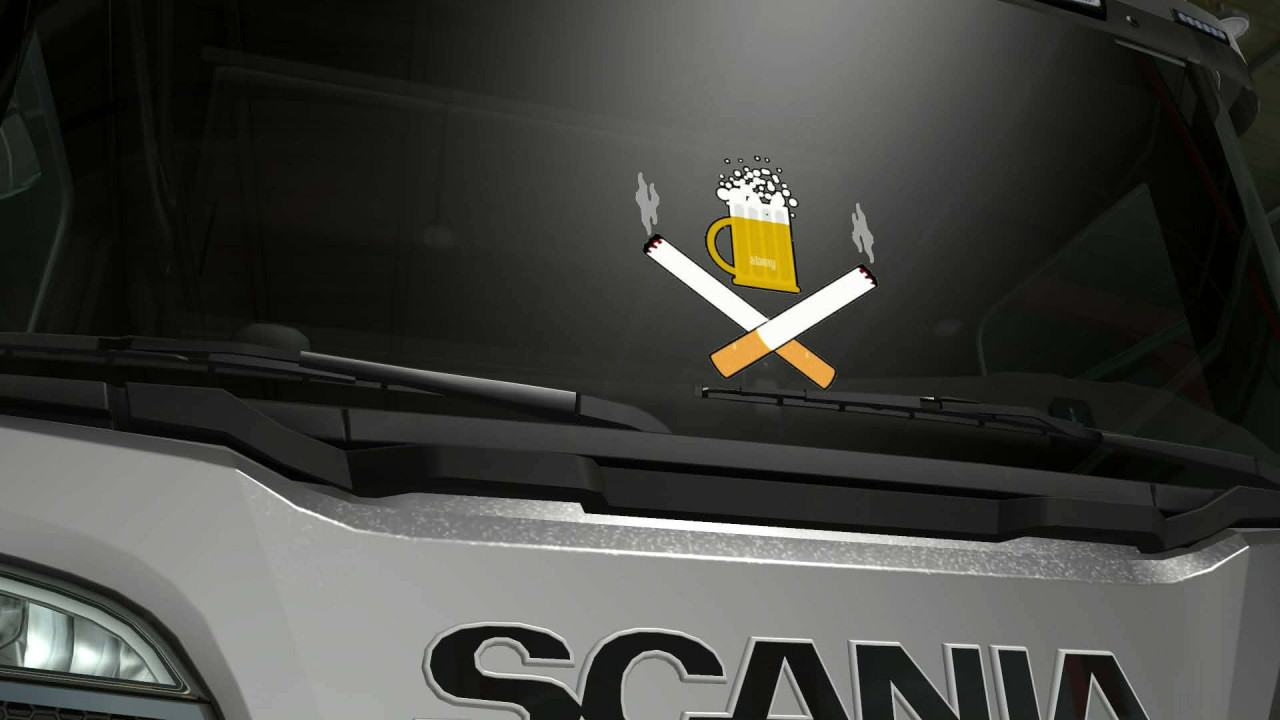 Window Logo's for R / S Scania 2016
