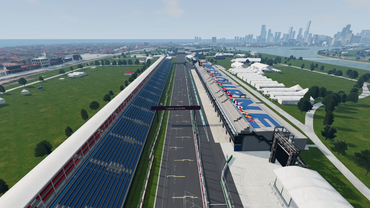 MOD MAP Albert Park Circuit