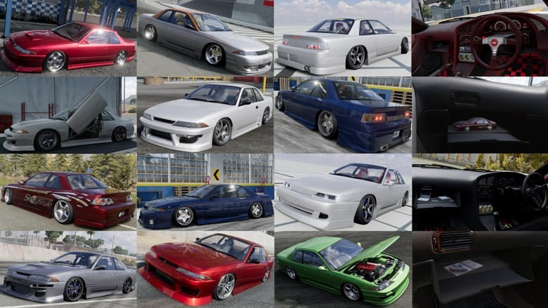 drift JDM car pack