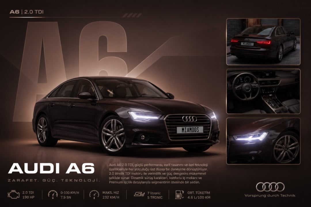 (Paid) Audi A6 C7 2015-2018