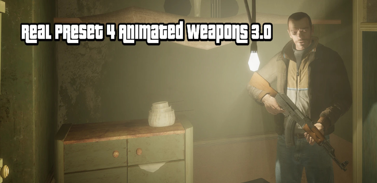 Real Preset 4 Animated Weapons
