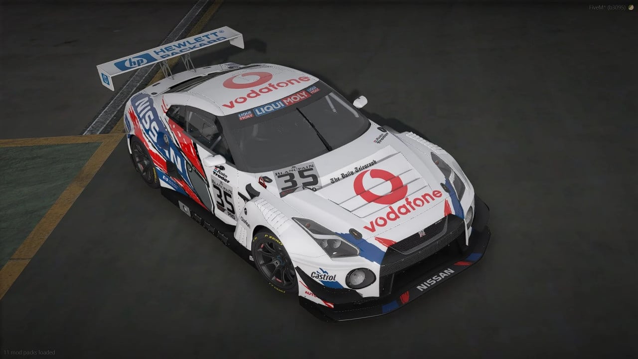 Nissan R35 GT3 BTCC Super Tourer