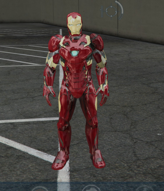 Bug-free INI file for Iron Man Mark 46 Armor