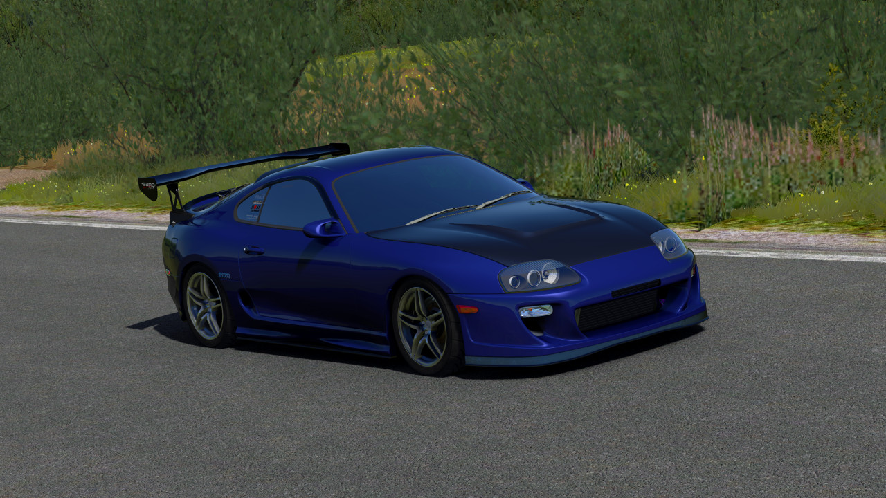 Toyota Supra RZ-S Manabu Orido Blue Ridox