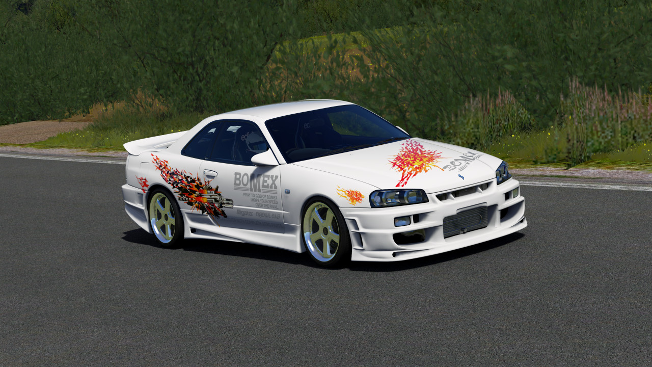 Nissan Skyline ER34 25GT-T Coupe Bomex