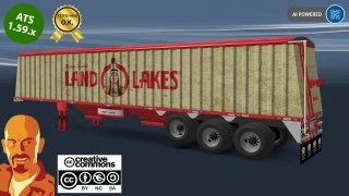 BANENS GRAIN HOPPER TRAILER v2.0 ATS 1.58-1.59.x 2.0 thumbnail 2