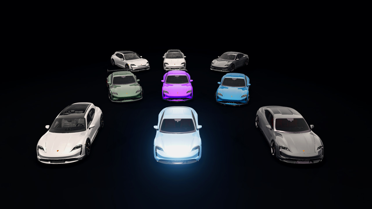 Porsche Taycan Test Version