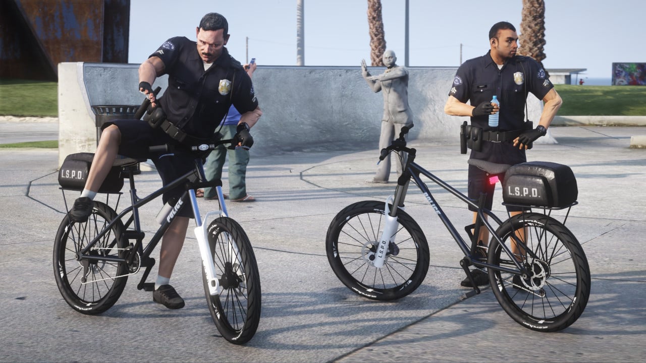 The LSPD Bicycle Unit