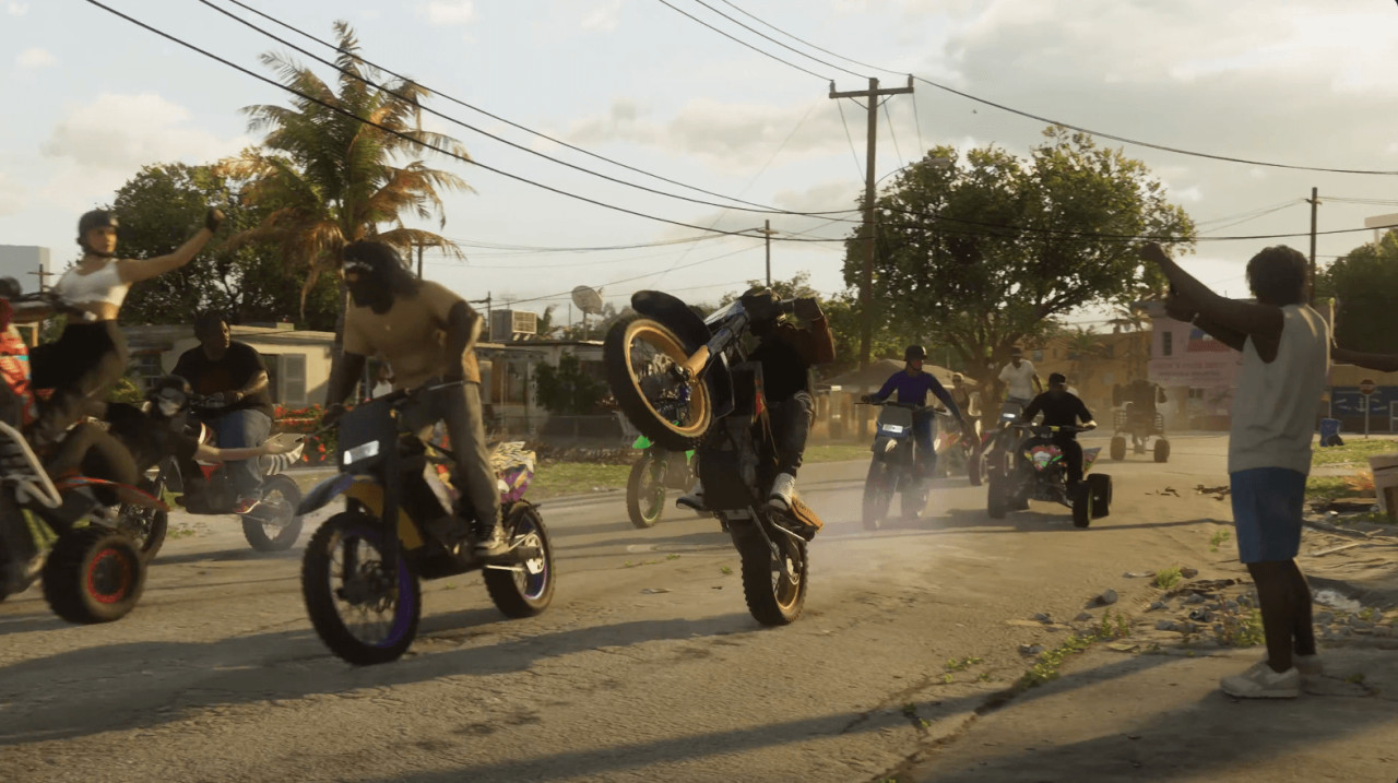 Street Riders: Realistic NPC Wheelies