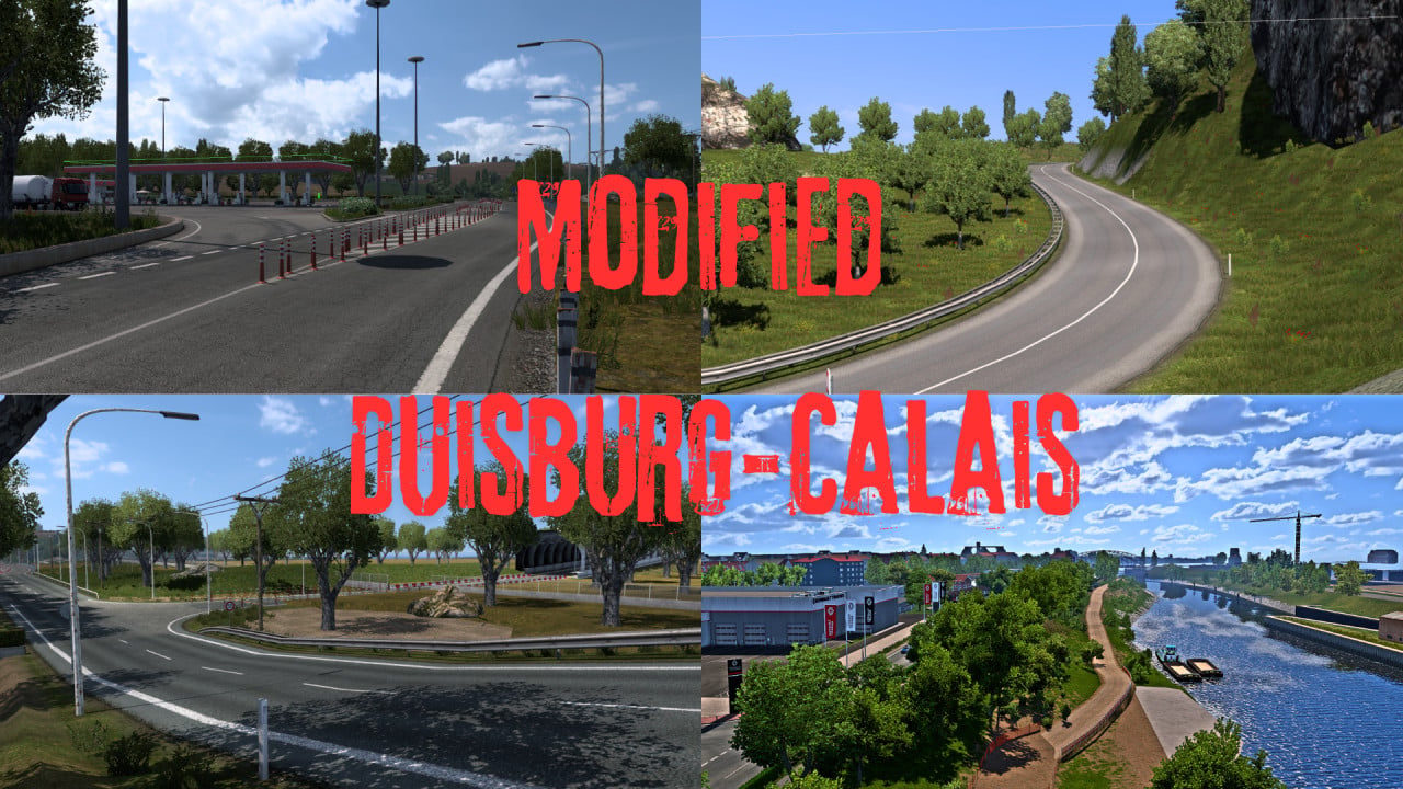 Modified Duisburg Calais Road