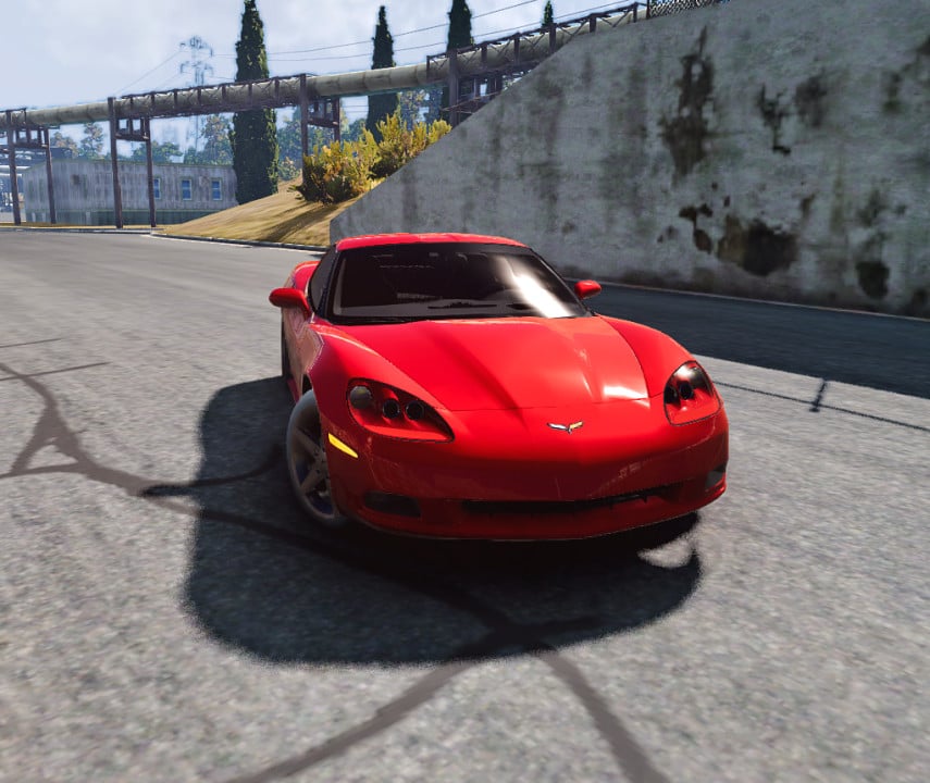 corvette c6 (realistic sound)