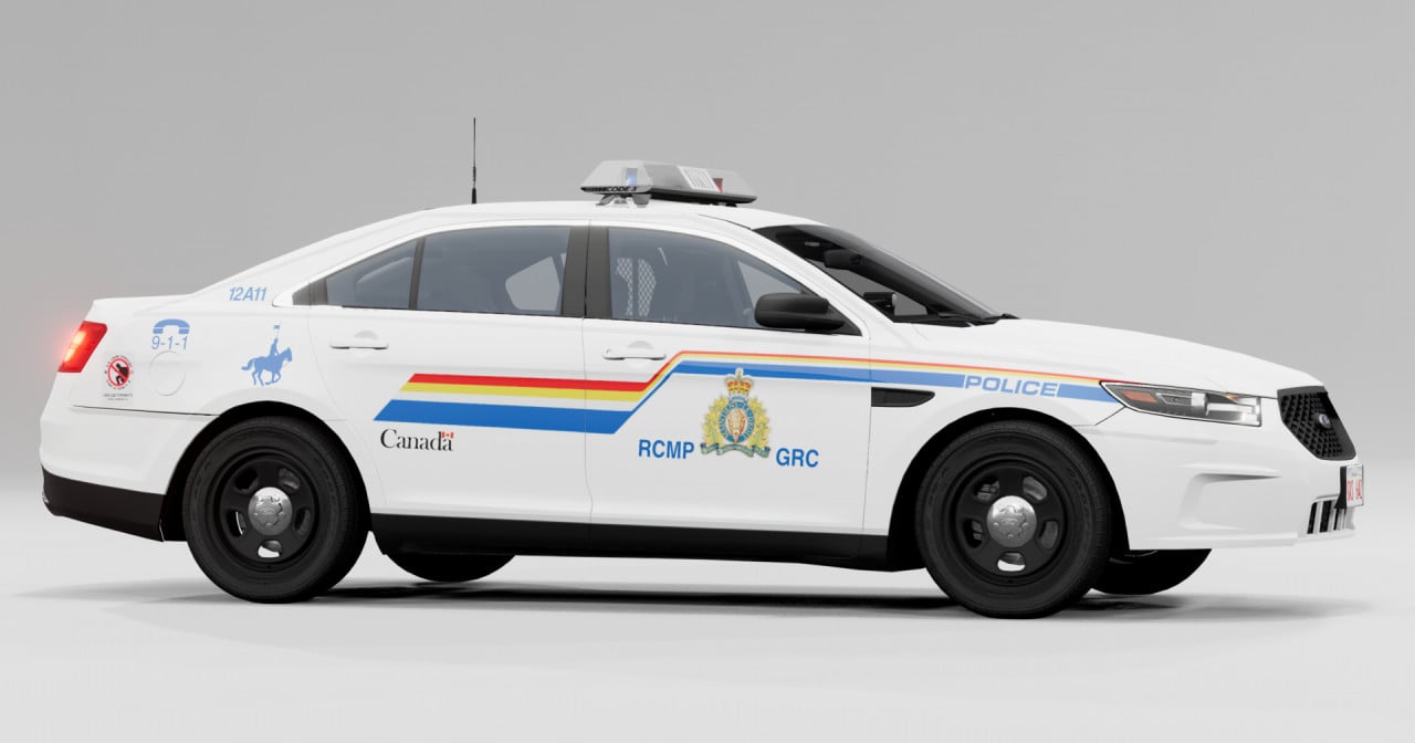 Ford Taurus RCMP Livery Only