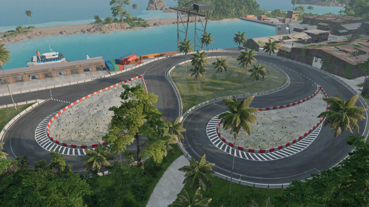 Drift config  jungle rock island port