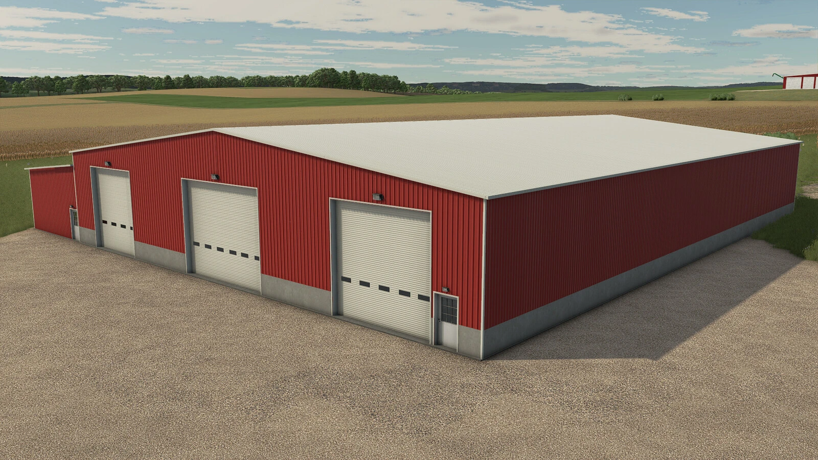 Large Metal Drive Thru Garage 1.0