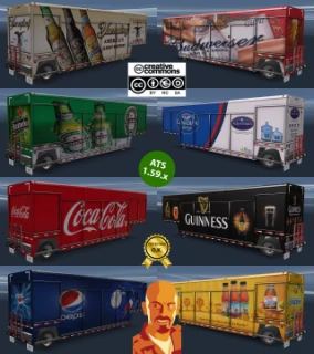 MICKEY'S BEVERAGES TRAILER v2.0 ATS 1.58-1.59.x 2.0 thumbnail 3