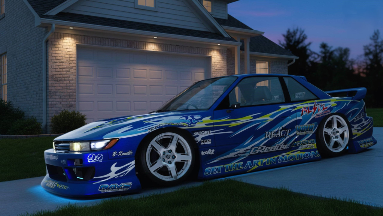 Nissan Silvia S13 (BN-Sports Type II Kit)