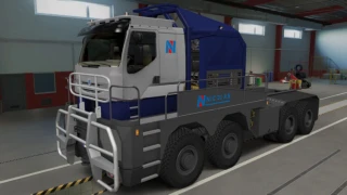 Nicolas Tractomas TR8X8 + Multi-axle Line Large Load Trailer 4.0 thumbnail 2