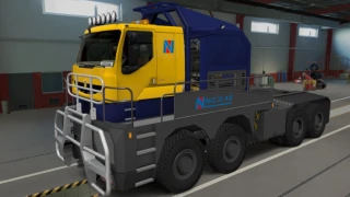 Nicolas Tractomas TR8X8 + Multi-axle Line Large Load Trailer 4.0 thumbnail 3
