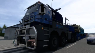 Nicolas Tractomas TR8X8 + Multi-axle Line Large Load Trailer 4.0 thumbnail 4