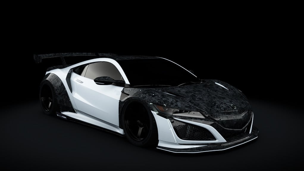 Acura NSX LBWK | Blacked-out Specs