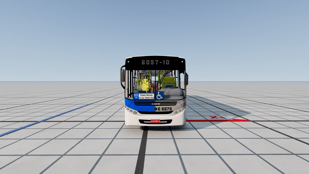 Buses in the South Zone of São Paulo