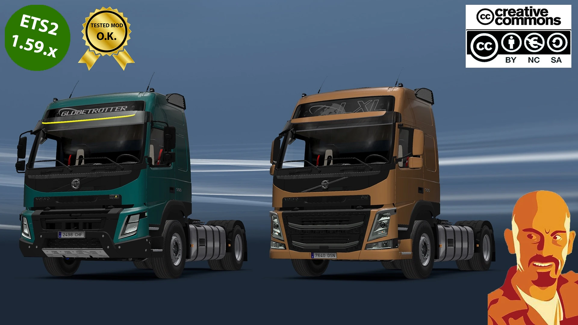 VOLVO FM & FMX v3.0 ETS2 1.59.x 3.0