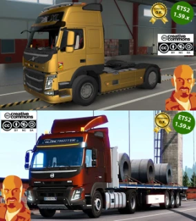 VOLVO FM & FMX v3.0 ETS2 1.59.x 3.0 thumbnail 3