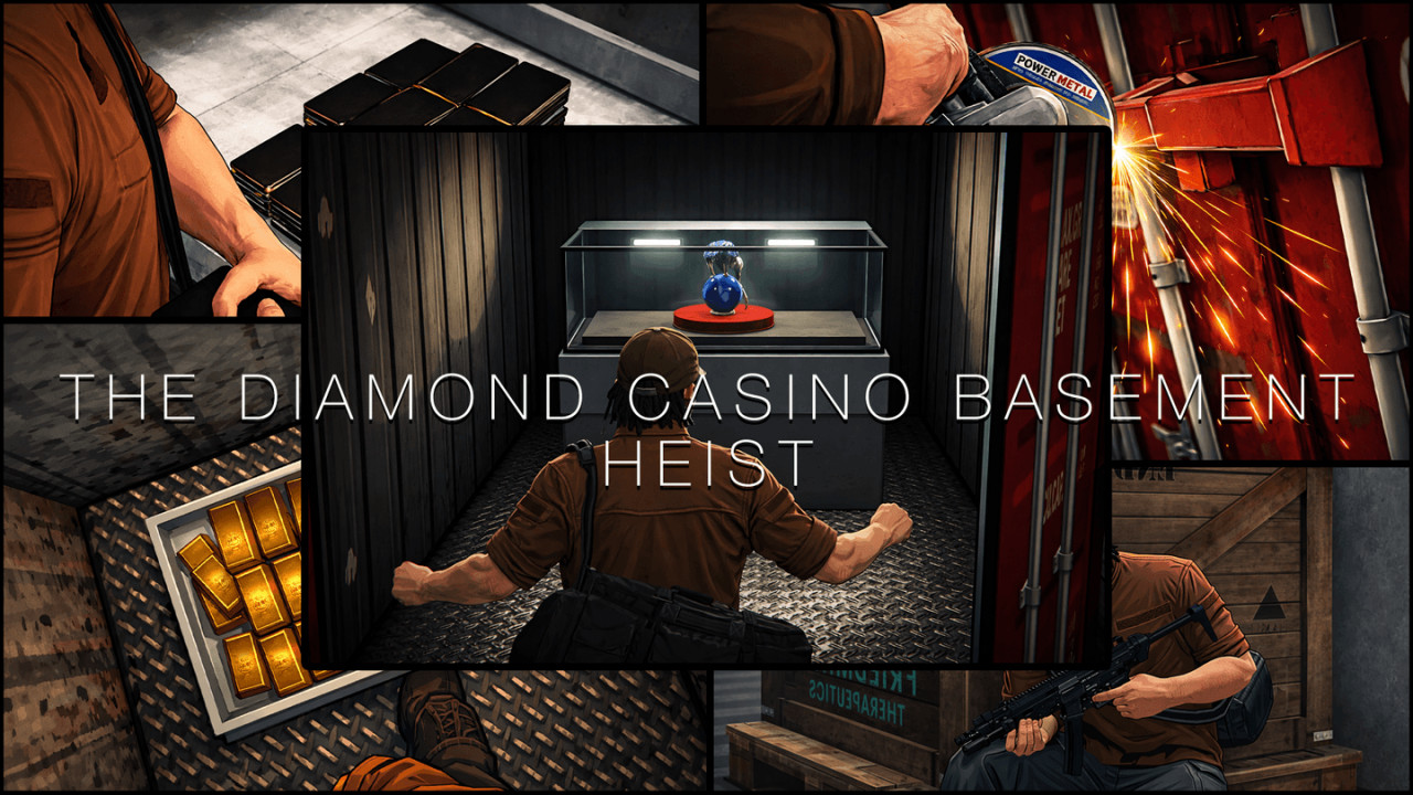 GTA Offline: The Diamond Casino Basement Heist