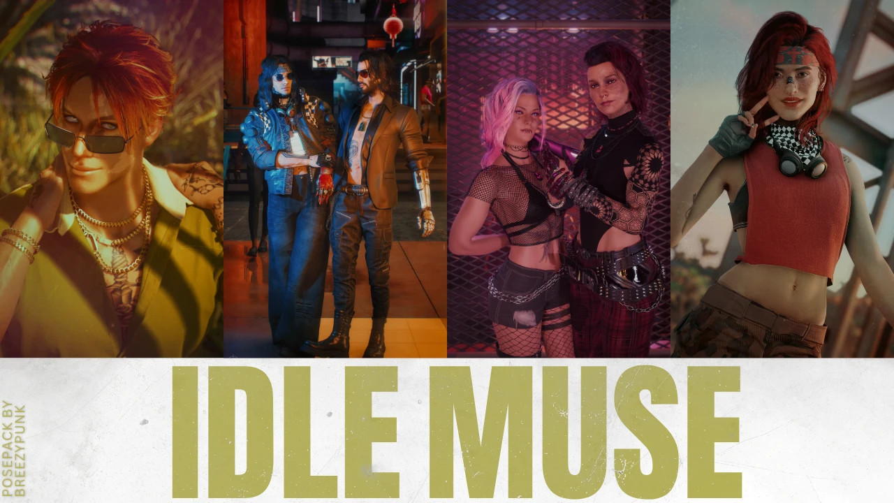 IDLE MUSE - Pose Pack
