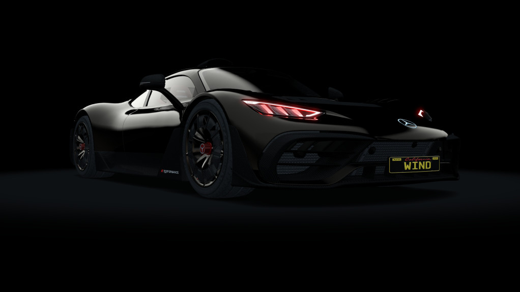 Mercedes Benz AMG One 2022 Wind Tune