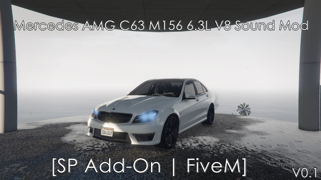 Mercedes AMG C63 M156 6.3L V 8 Sound Mod