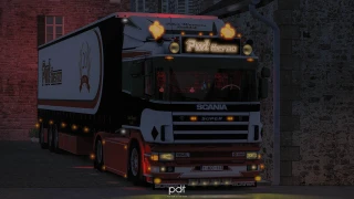 Scania 164L "Pwt Thermo" + Trailer v3.0 thumbnail 2